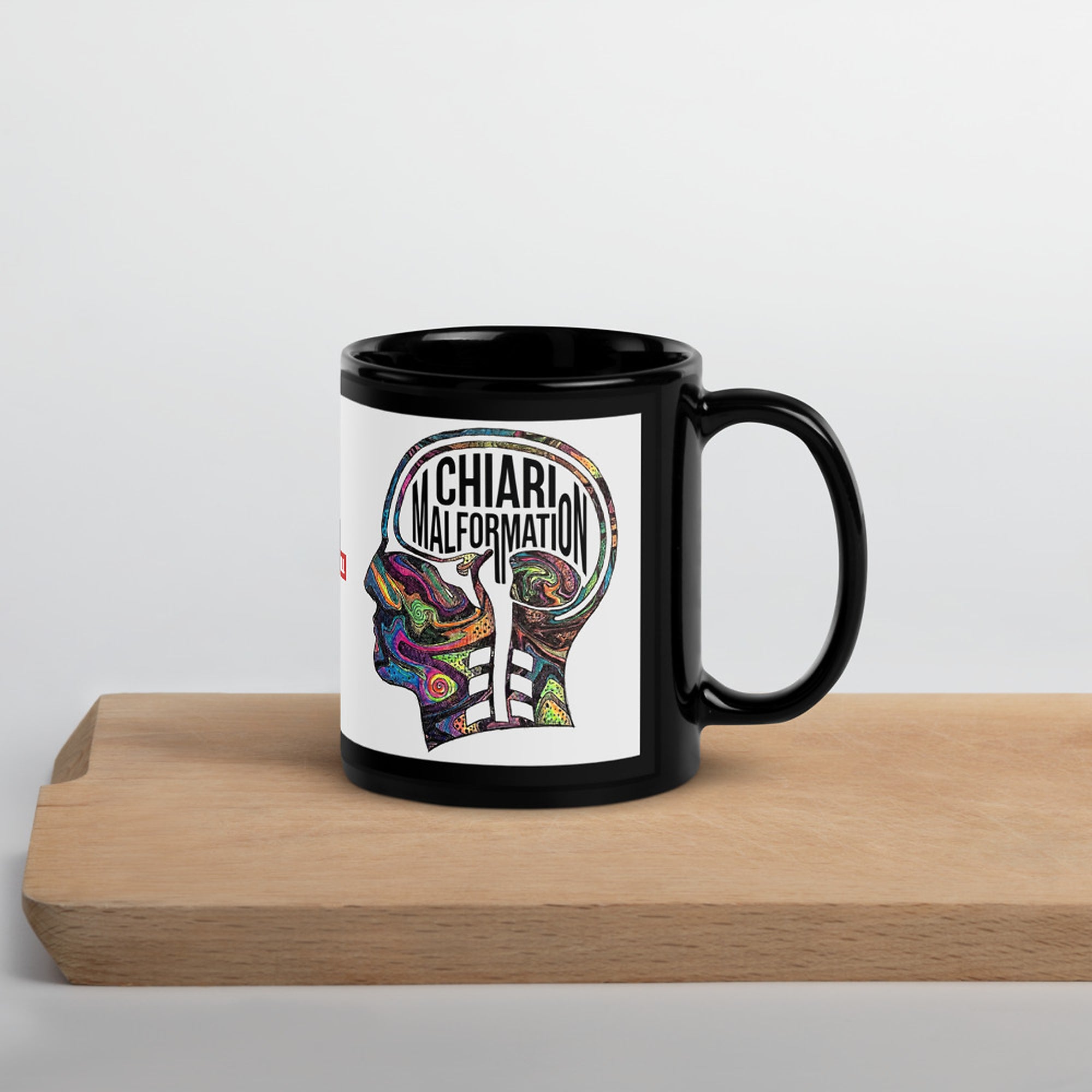 Bold and unfiltered Chiari black mug – ILLTOCHILL strength
