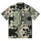 ILLTOCHILL Asthma awareness support Unisex button shirt – Flat Front (Black)