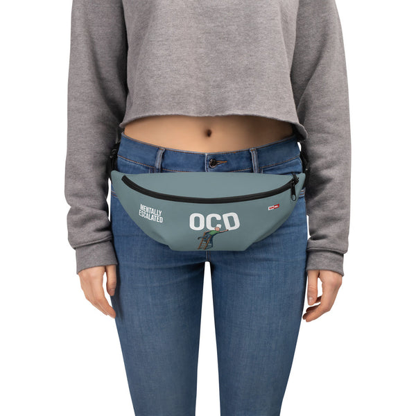 ILLTOCHILL OCD Awareness Fanny Pack – Women's Front (Clear)