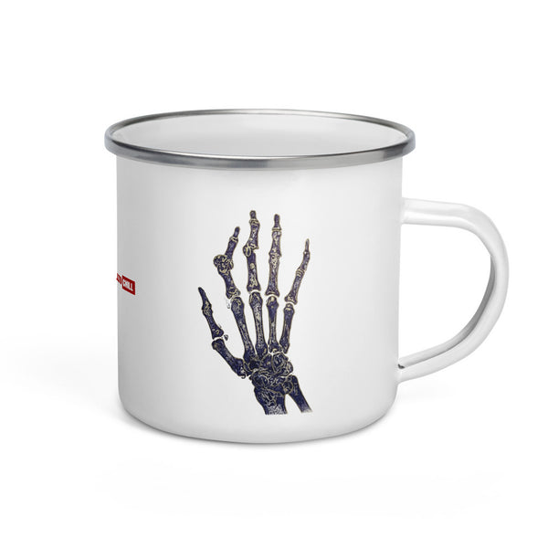 ILLTOCHILL RA awareness Rheumatoid Arthritis support gift Enamel Mug – Default Right