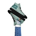 ILLTOCHILL OCD Awareness Women's High Top Shoes – Women's Lifestyle 2 Left (Ocd Awareness Women's High Top Shoes)