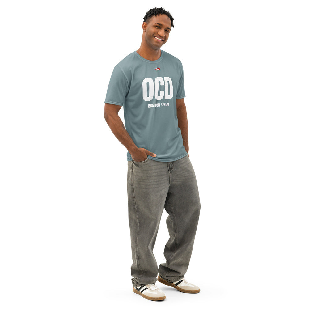 ILLTOCHILL OCD Awareness T-Shirt – Men's Right Front (Black) #2