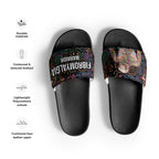 ILLTOCHILL Fibromyalgia Support Women's Slides – Product specs Front (Fibromyalgia Support Women's Slides)