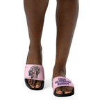 ILLTOCHILL Chiari Malformation Awareness Women's Slides – Women's Front (Chiari Malformation Awareness Women's Slides)