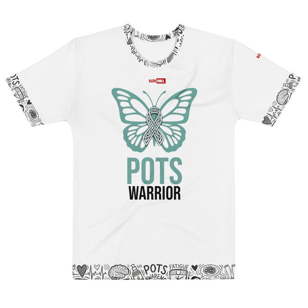ILLTOCHILL POTS Awareness T-Shirt – Flat Front (White)