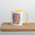 ILLTOCHILL MCAS awareness Mast cell activation syndrome gift Mug with Color Inside – Lifestyle Right