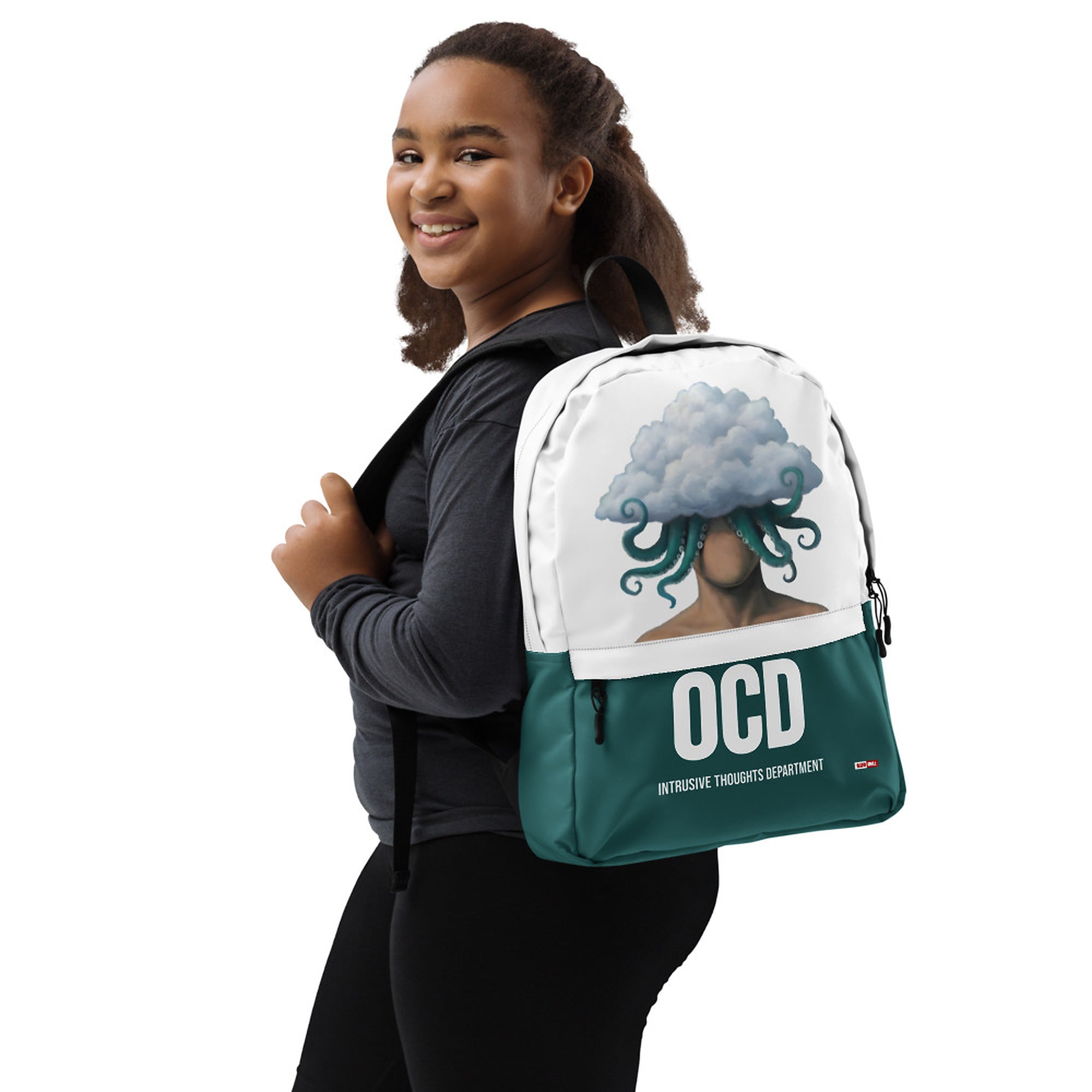 ILLTOCHILL OCD Awareness Backpack – Girl's Right (Clear)