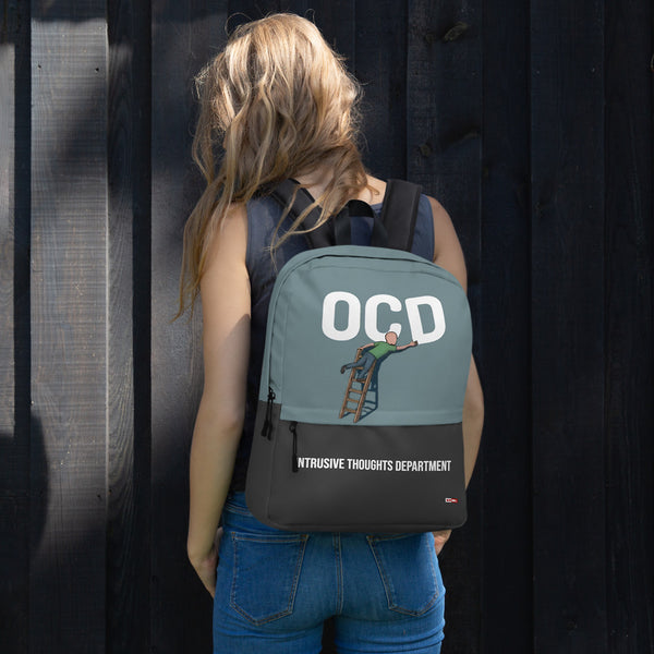 ILLTOCHILL OCD Awareness Backpack – Women's Lifestyle Front (Clear)