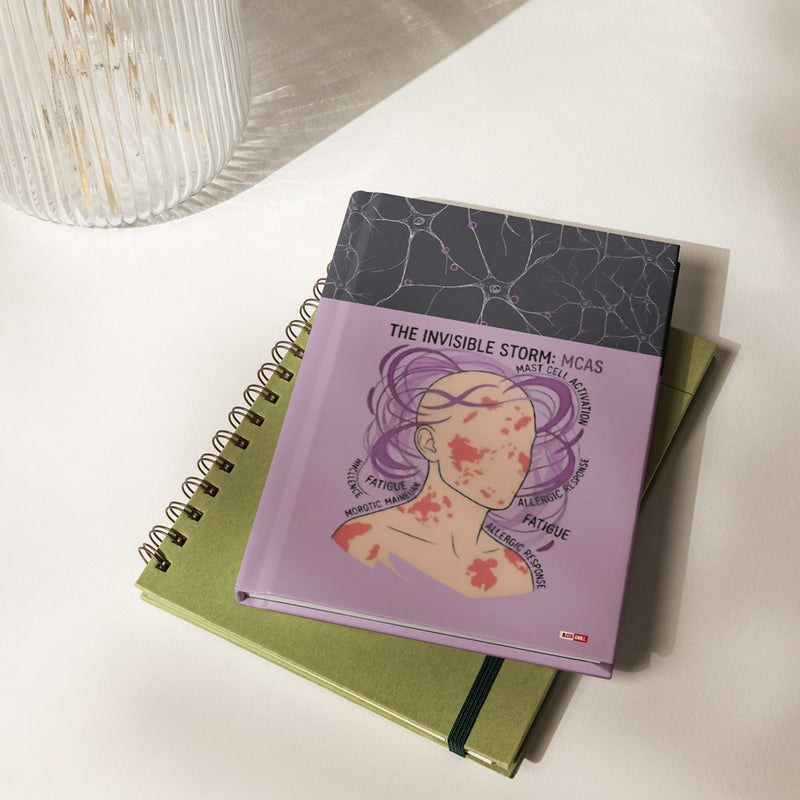ILLTOCHILL MCAS Awareness Hardcover Journal – Lifestyle 2 Front (Mcas Awareness Hardcover Journal)