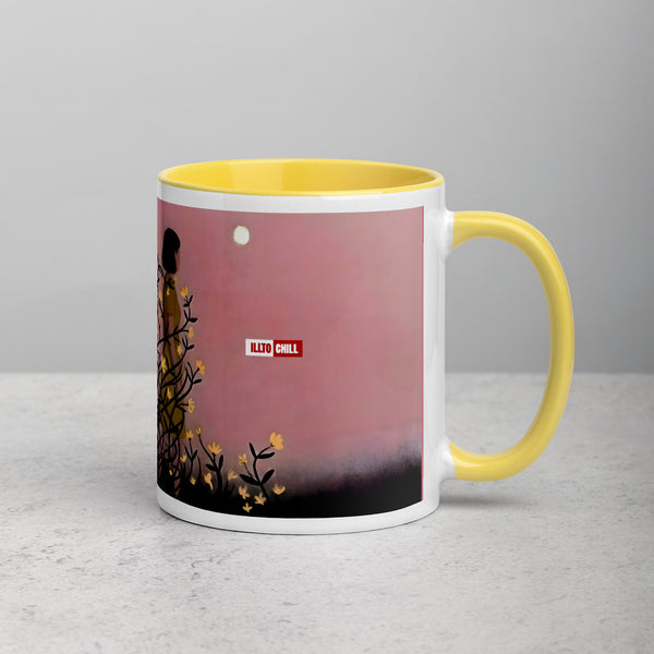 ILLTOCHILL Endometriosis awareness Endo warrior gift Mug with Color Inside – Lifestyle 2 Right