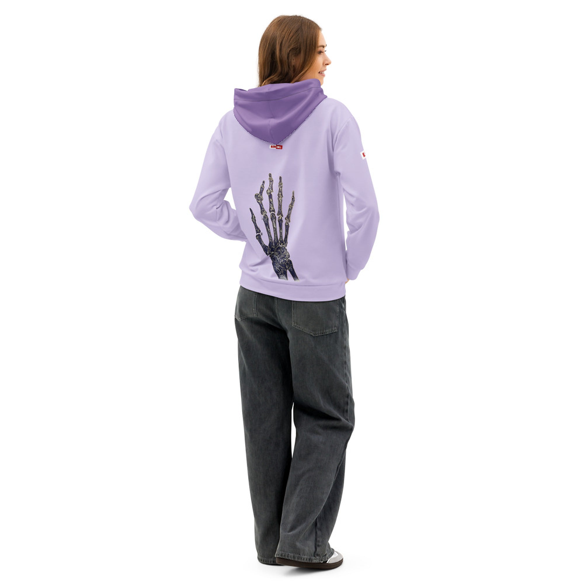 ILLTOCHILL RA awareness Rheumatoid Arthritis support gift Unisex cotton hoodie – Women's Back (Black)