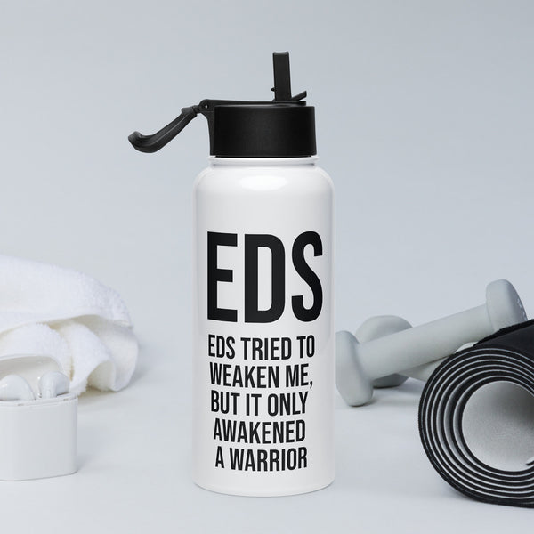 ILLTOCHILL EDS ehler danlos awareness gift Stainless steel water bottle – Lifestyle 2 Right