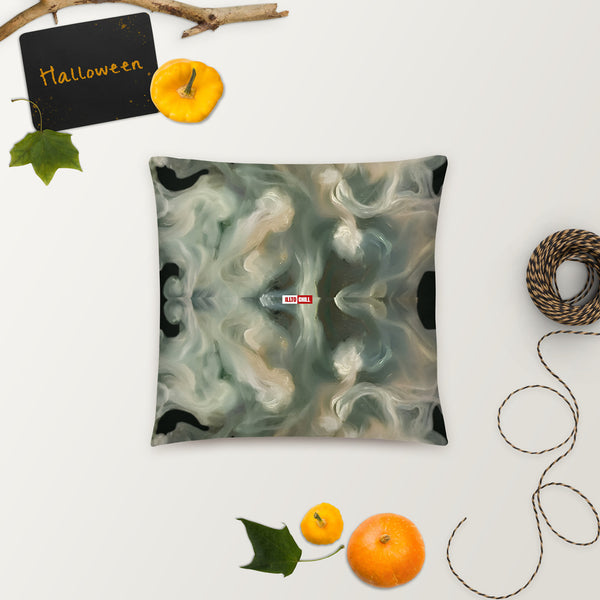 ILLTOCHILL Asthma Support Pillow – Halloween Back 2 (Black)