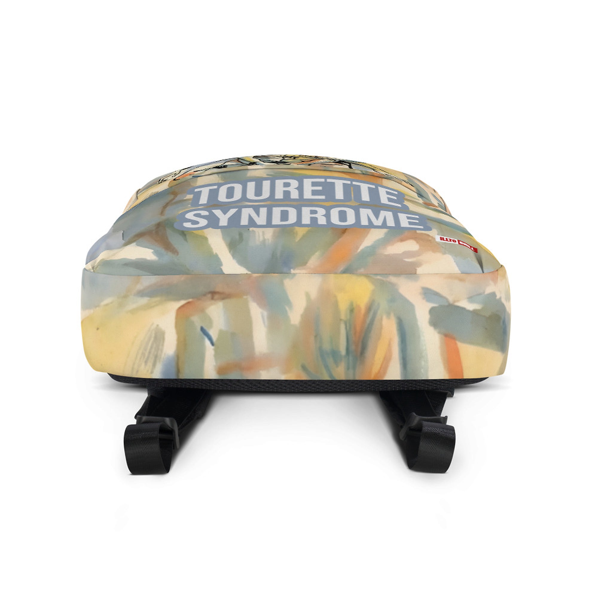ILLTOCHILL Tourette's Syndrome Awareness Backpack – Default Bottom (Clear)