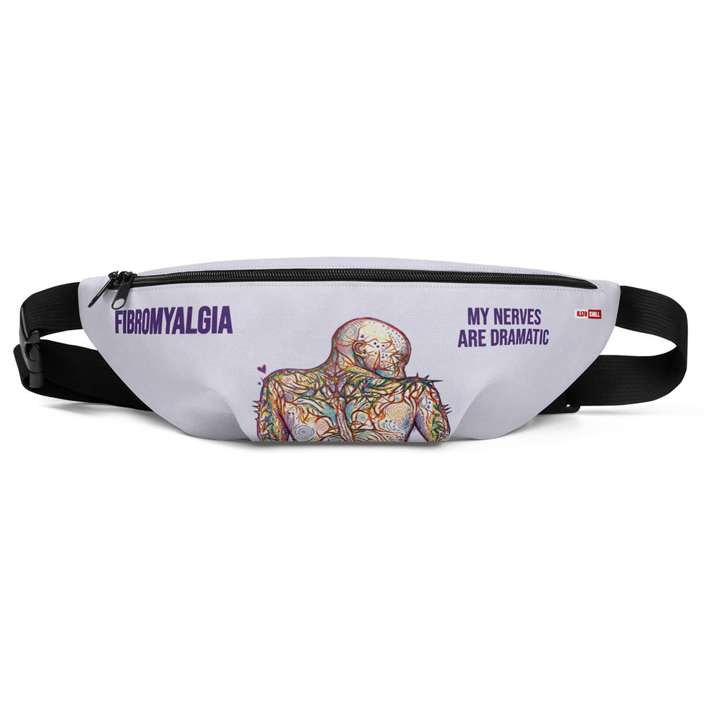 ILLTOCHILL Fibromyalgia Support Fanny Pack – Default Front (Clear)