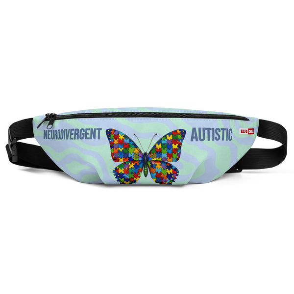 ILLTOCHILL Autism Awareness Fanny Pack – Default Front (Clear)