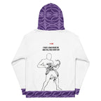 ILLTOCHILL Crohn's disease awareness and support gift heavyweight unisex hoodie – Flat Back (White)