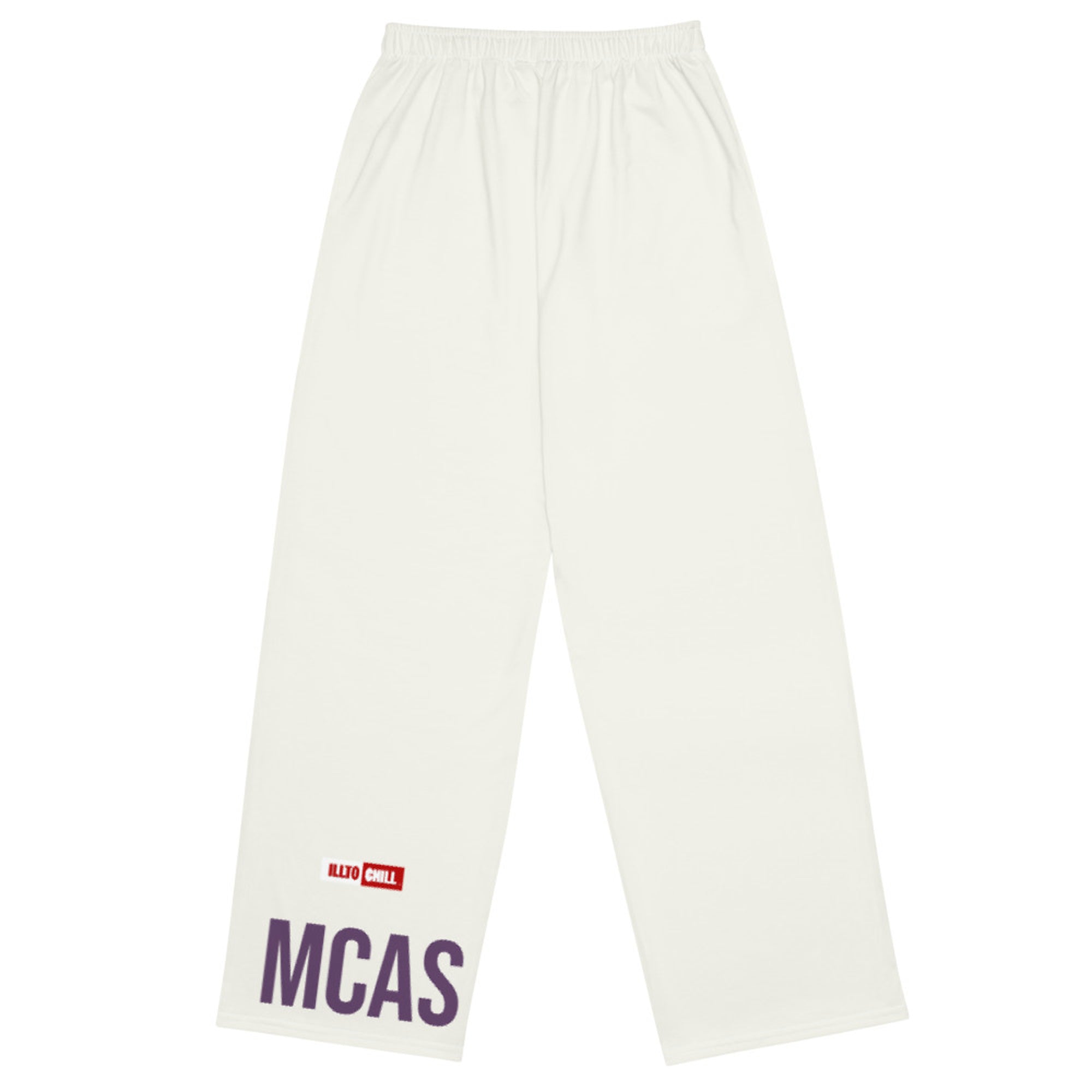 ILLTOCHILL MCAS Awareness Pants – Flat Back (White)