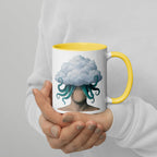 ILLTOCHILL OCD awareness Obsessive-Compulsive Disorder gift Mug with Color Inside – Lifestyle 4 Right
