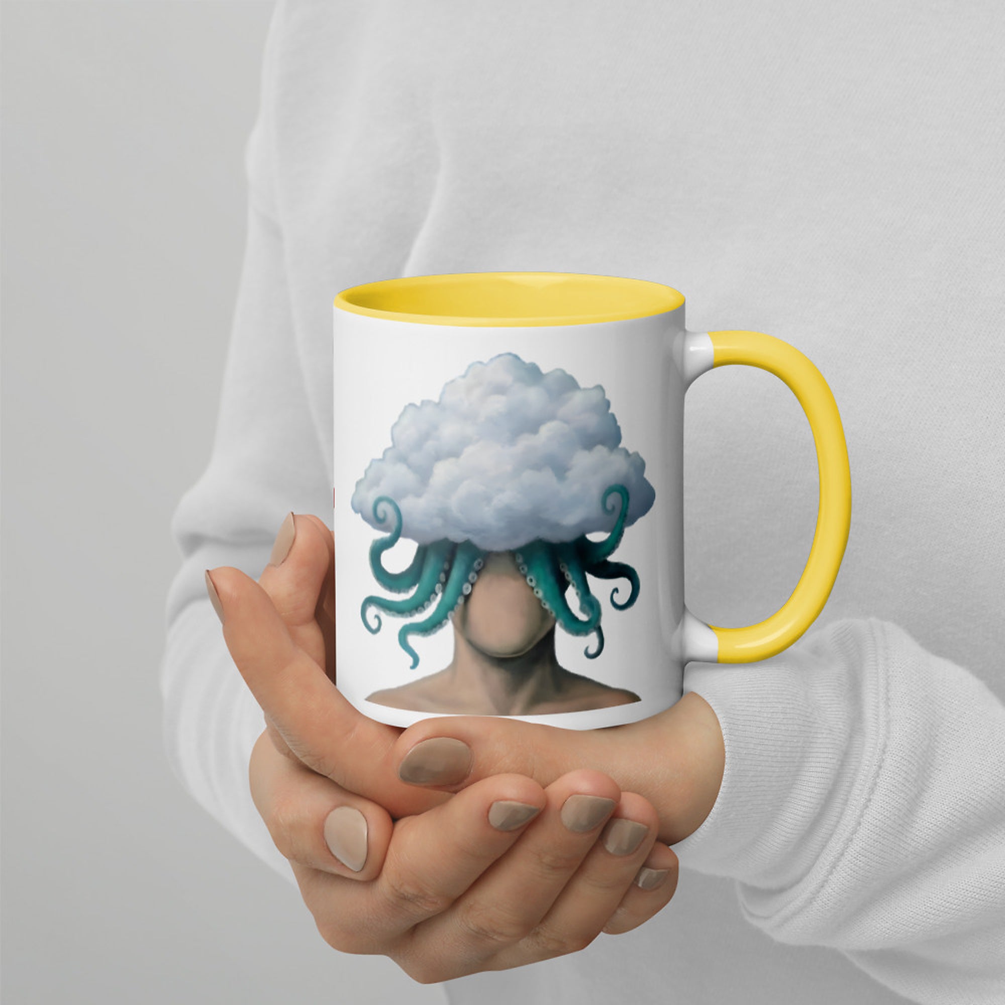 ILLTOCHILL OCD awareness Obsessive-Compulsive Disorder gift Mug with Color Inside – Lifestyle 4 Right
