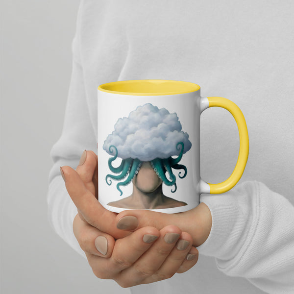 ILLTOCHILL OCD awareness Obsessive-Compulsive Disorder gift Mug with Color Inside – Lifestyle 4 Right