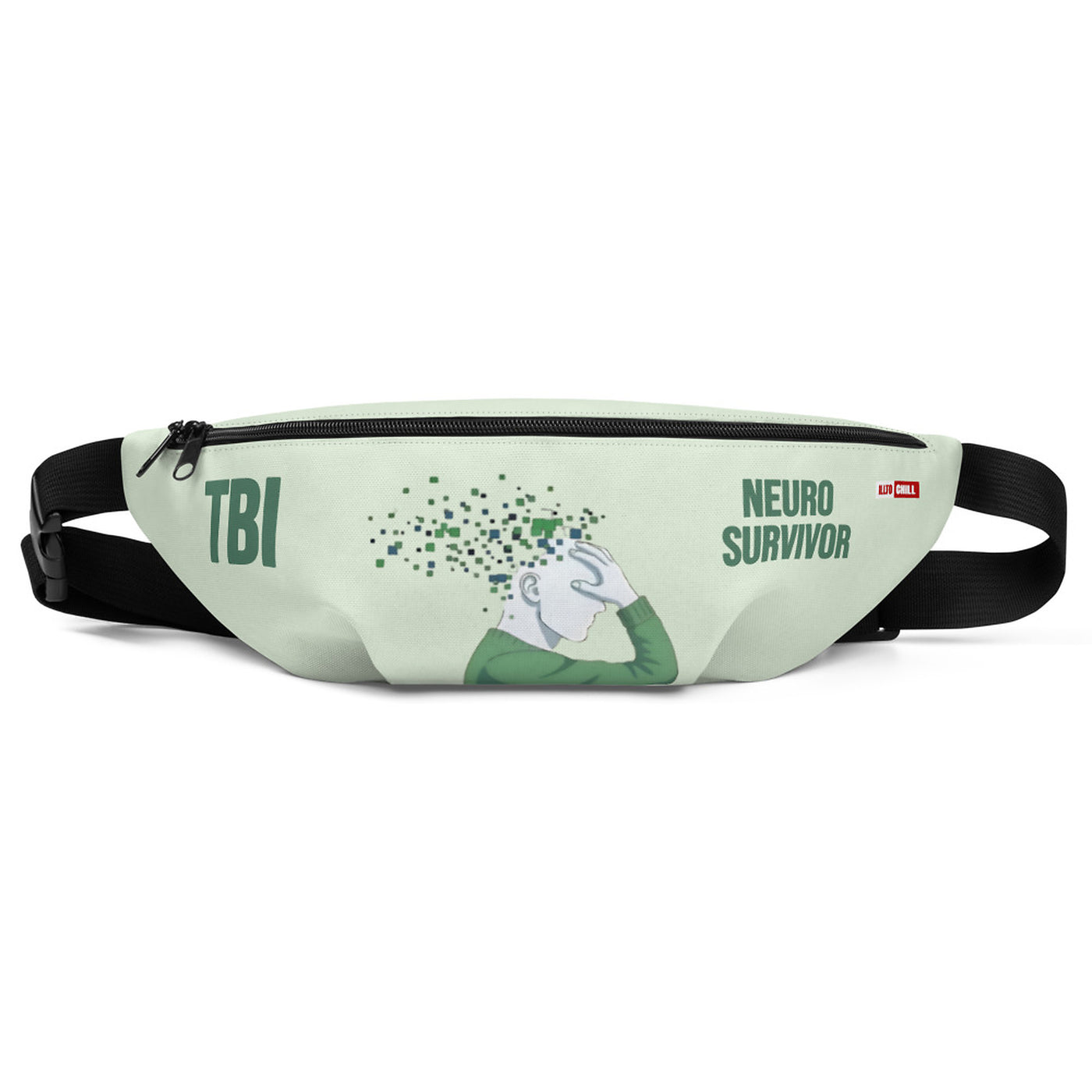 ILLTOCHILL TBI Support Fanny Pack – Default Front (Clear)