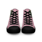 ILLTOCHILL Asthma Support Women's High Top Shoes – Flat Front (Asthma Support Women's High Top Shoes)
