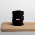 ILLTOCHILL Hard of hearing support gift for hearing impaired Black Glossy Mug – Lifestyle 3 Front