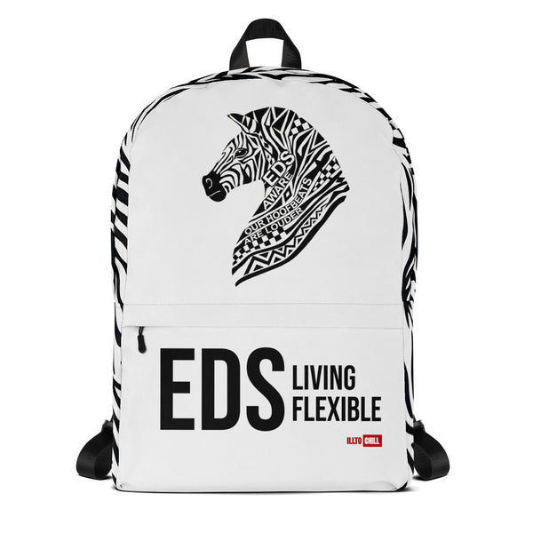 ILLTOCHILL EDS Awareness Backpack – Default Front (Clear)