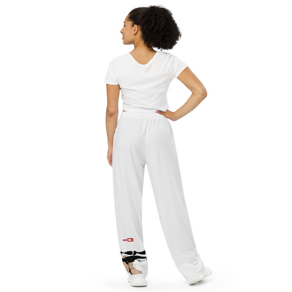 ILLTOCHILL C-PTSD Support Pants – Women's Back (White)
