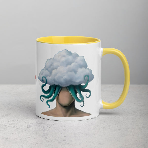 ILLTOCHILL OCD awareness Obsessive-Compulsive Disorder gift Mug with Color Inside – Lifestyle 2 Right