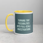 ILLTOCHILL OCD awareness Obsessive-Compulsive Disorder gift Mug with Color Inside – Lifestyle 2 Left
