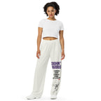 ILLTOCHILL Crohn's Disease Awareness Pants – Women's Front (White)