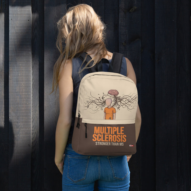 ILLTOCHILL MS Awareness Backpack – Women's Lifestyle Front (Black)