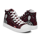 ILLTOCHILL Anxiety awareness gift Men’s high top canvas shoes – Flat 3 Right
