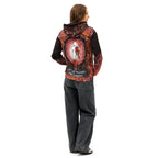 ILLTOCHILL CRPS Awareness gift Unisex cotton hoodie – Women's Back (Black)
