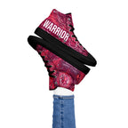 ILLTOCHILL CRPS Awareness Women's High Top Shoes – Women's Lifestyle 2 Left (Crps Awareness Women's High Top Shoes)