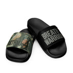 ILLTOCHILL Asthma Support Men's Slides – Flat 3 Front (Asthma Support Men's Slides)