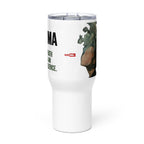 ILLTOCHILL Asthma awareness and support gift travel mug with a handle – Flat Front