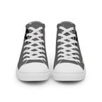 ILLTOCHILL CPTSD awareness Complex Post-Traumatic gift Men’s high top canvas shoes – Flat Front