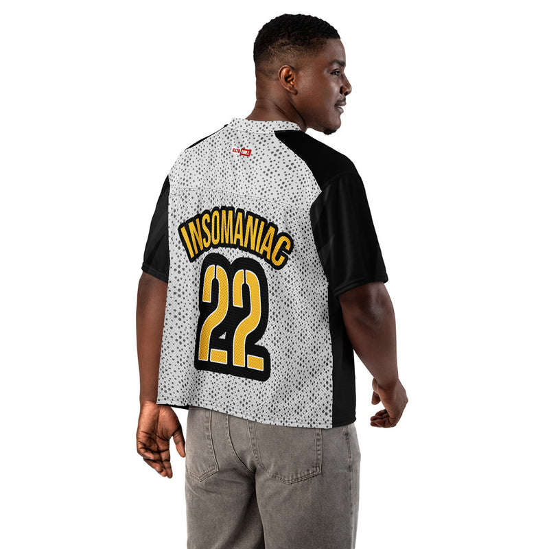 ILLTOCHILL Insomnia Awareness Boxy Jersey – Men's Back (Black)