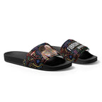 ILLTOCHILL Fibromyalgia Support Women's Slides – Flat Right Front (Fibromyalgia Support Women's Slides)