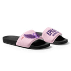 ILLTOCHILL Epilepsy Support Women's Slides – Flat Right Front (Epilepsy Support Women's Slides)