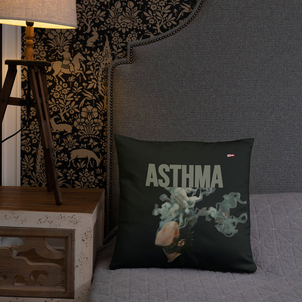 ILLTOCHILL Asthma Support Pillow – Lifestyle Front Lifestyle 2 (Black)