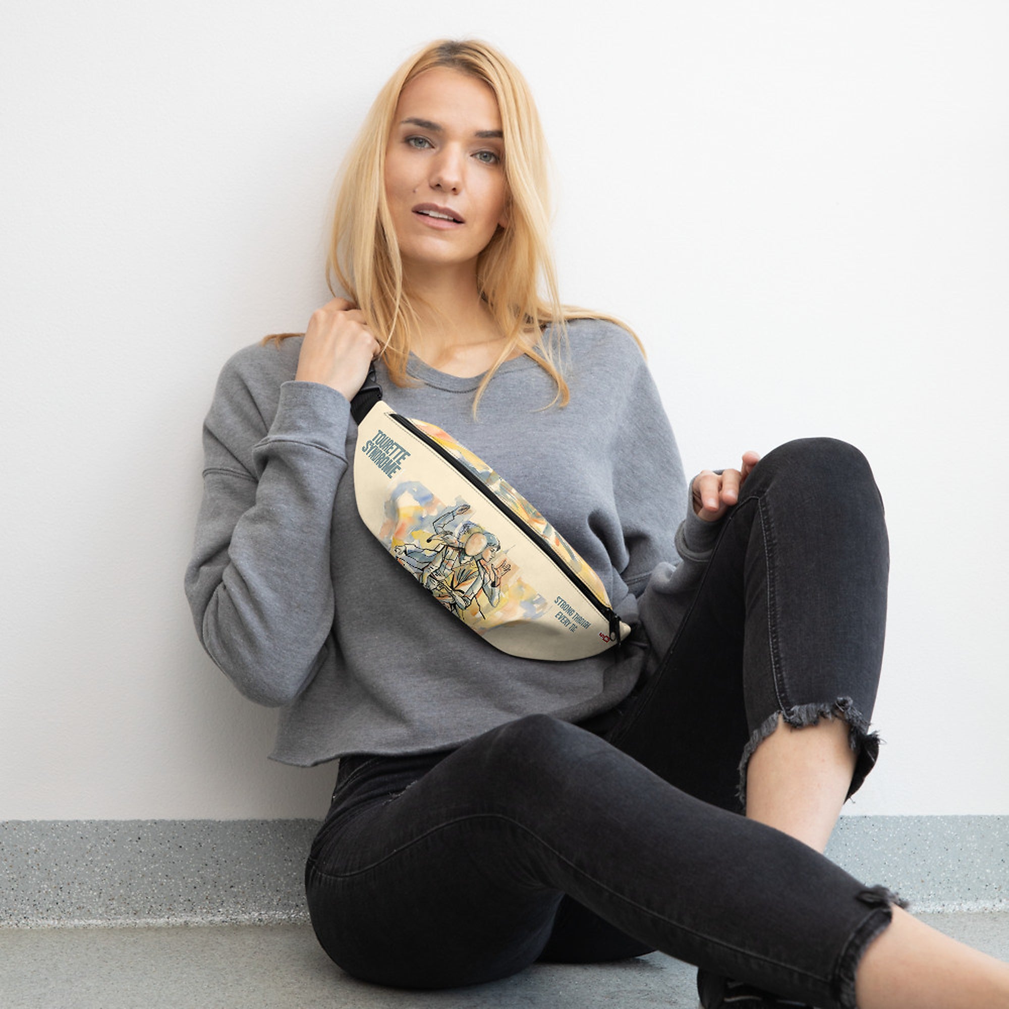 ILLTOCHILL Tourette's Syndrome Awareness Fanny Pack – Women's Lifestyle Front
