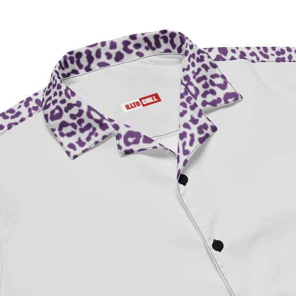 ILLTOCHILL Chronic Migraine awareness and support Unisex button shirt – Product details Product details (Black)