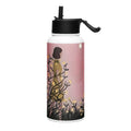 ILLTOCHILL Endometriosis awareness Endo warrior gift Stainless steel water bottle with a straw lid – Flat Left