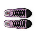 ILLTOCHILL MCAS Awareness Women's High Top Shoes – Flat Front 2 (Mcas Awareness Women's High Top Shoes)