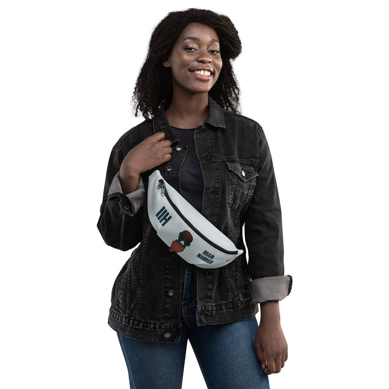 ILLTOCHILL IIH Awareness Fanny Pack – Women's 3 Front (Clear)