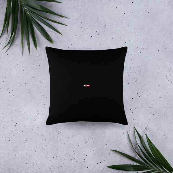 ILLTOCHILL CRPS Awareness Pillow – Flat Lifestyle Back (Black)